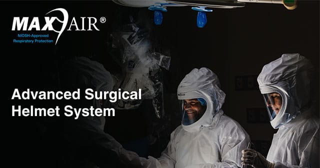 Revolutionize Surgical Safety with the MAXAlR CAPR SHS Surgical Helmet System!